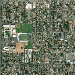 Fruitridge Pocket map(satellite map)