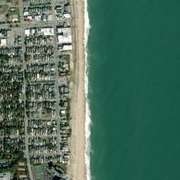 Bethany Beach map(satellite map)