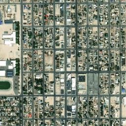 Hawthorne map(satellite map)