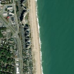 Sea Colony East Delaware High Resolution Satellite Map