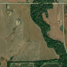 2681 Shawnee Rd Gypsum Kansas High Resolution Satellite Map