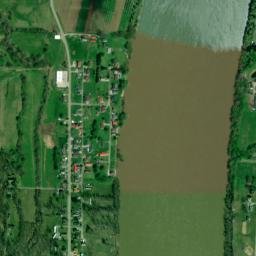 Athalia Ohio High Resolution Satellite Map