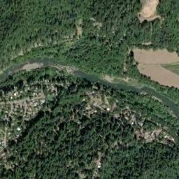 Forest Hills California High Resolution Satellite Map