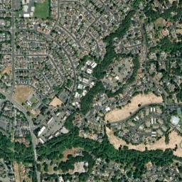 Larkfield-Wikiup map(satellite map)