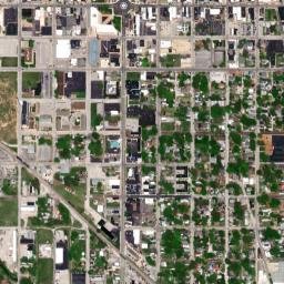 18 N Illinois St Belleville IL 62220 High Resolution Satellite Map