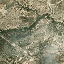 Provincia de Alicante map(satellite map)