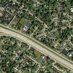 458 Blooming Dale Drive, St. Louis, MO High Resolution Satellite Map