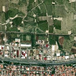 Salihli İlçesi map(satellite map)