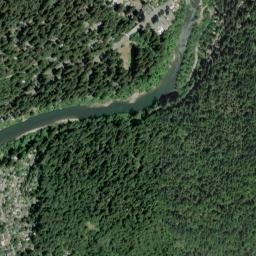 Vacation Beach California High Resolution Satellite Map