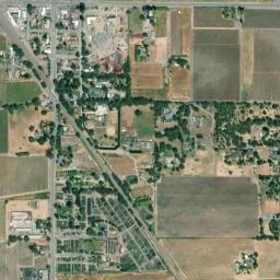 Fulton California High Resolution Satellite Map