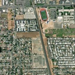 Pollock California High Resolution Satellite Map