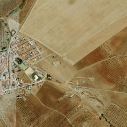 Hinojosa del Valle map(satellite map)