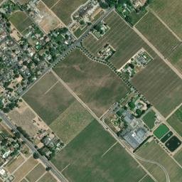 Zinfandel California High Resolution Satellite Map