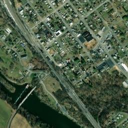 Shenandoah map(satellite map)