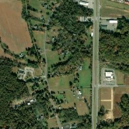 Charlotte Hall map(satellite map)