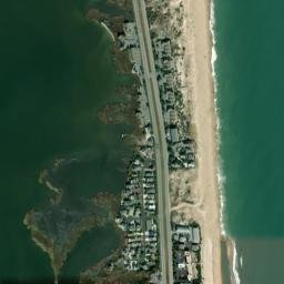Seaside Villas Delaware High Resolution Satellite Map