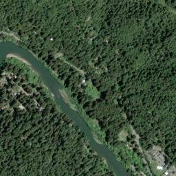 Villa Grande California High Resolution Satellite Map