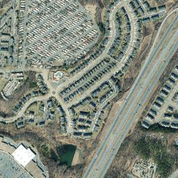 Satellite view of Aquia Harbour Golf Club
