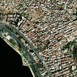 Bayraklı map(satellite map)