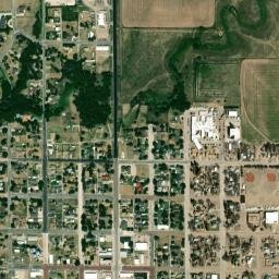 Main Street, Ness City, KS 67560, USA High Resolution Satellite Map