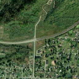 Brookover Estates Ohio High Resolution Satellite Map