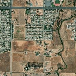 Sacramento County map(satellite map)