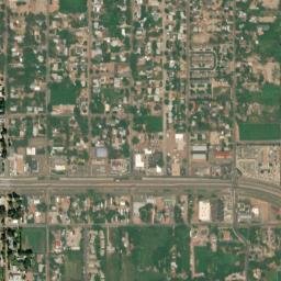 East Canon Colorado High Resolution Satellite Map