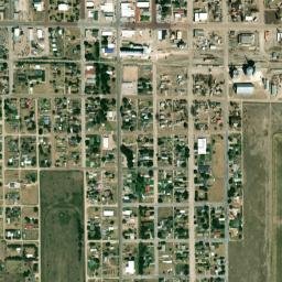 Ness City map(satellite map)