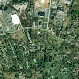 Teays Valley map(satellite map)