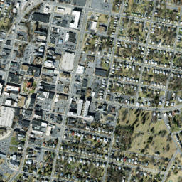 City of Harrisonburg map(satellite map)