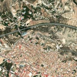 Monóvar map(satellite map)