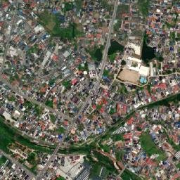 Higashine map(satellite map)