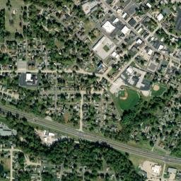 Columbia map(satellite map)