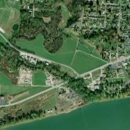 Plantation Estates Ohio High Resolution Satellite Map