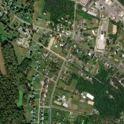 Mechanicsville map(satellite map)