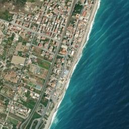 Monasterace Marina map(satellite map)
