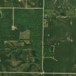 Wayne County map(satellite map)
