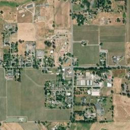 Riccas Corner California High Resolution Satellite Map