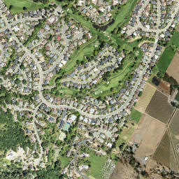 Los Guilicos California High Resolution Satellite Map