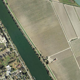 Clarksburg California High Resolution Satellite Map