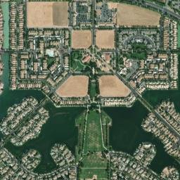 Laguna West California High Resolution Satellite Map