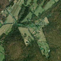 Satellite view of Mountain Greens Golf Course