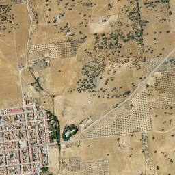 Aldeaquemada map(satellite map)