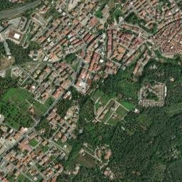 Cinque Frondi map(satellite map)