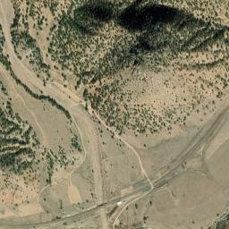 Texas Creek Colorado High Resolution Satellite Map