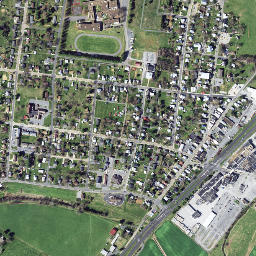 Dayton map(satellite map)