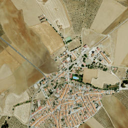 Valencia de las Torres map(satellite map)