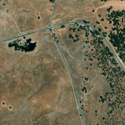 Carbondale California High Resolution Satellite Map