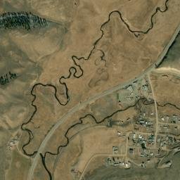 Sargents Colorado High Resolution Satellite Map