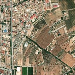 Pinoso map(satellite map)